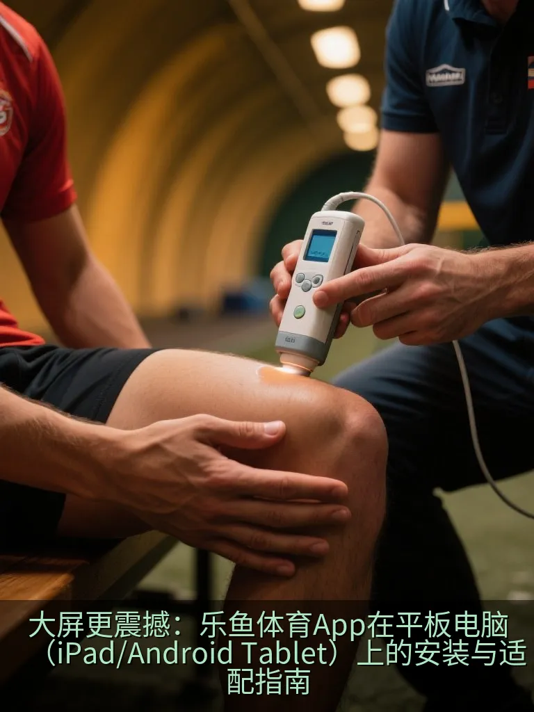 平板电脑分屏多任务界面，一侧为体育数据图表，另一侧为中立社交聊天界面
